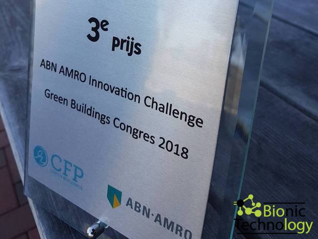 Bionic Technology wint 3e prijs bij ABN-AMRO Innovation award 2018